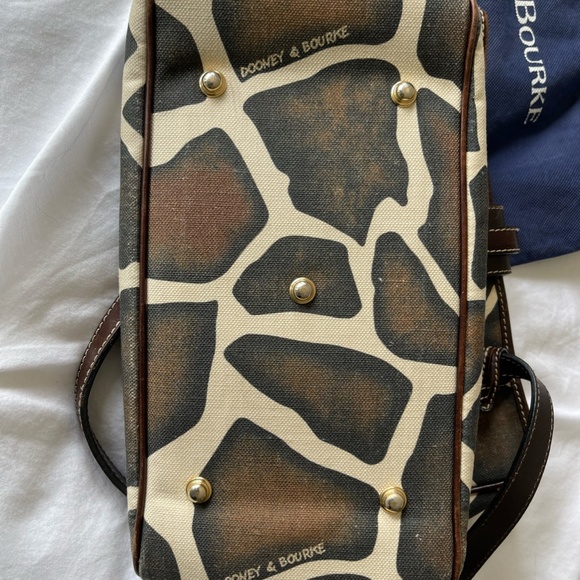 Dooney & Bourke Giraffe Print Bag - Picture 5 of 11